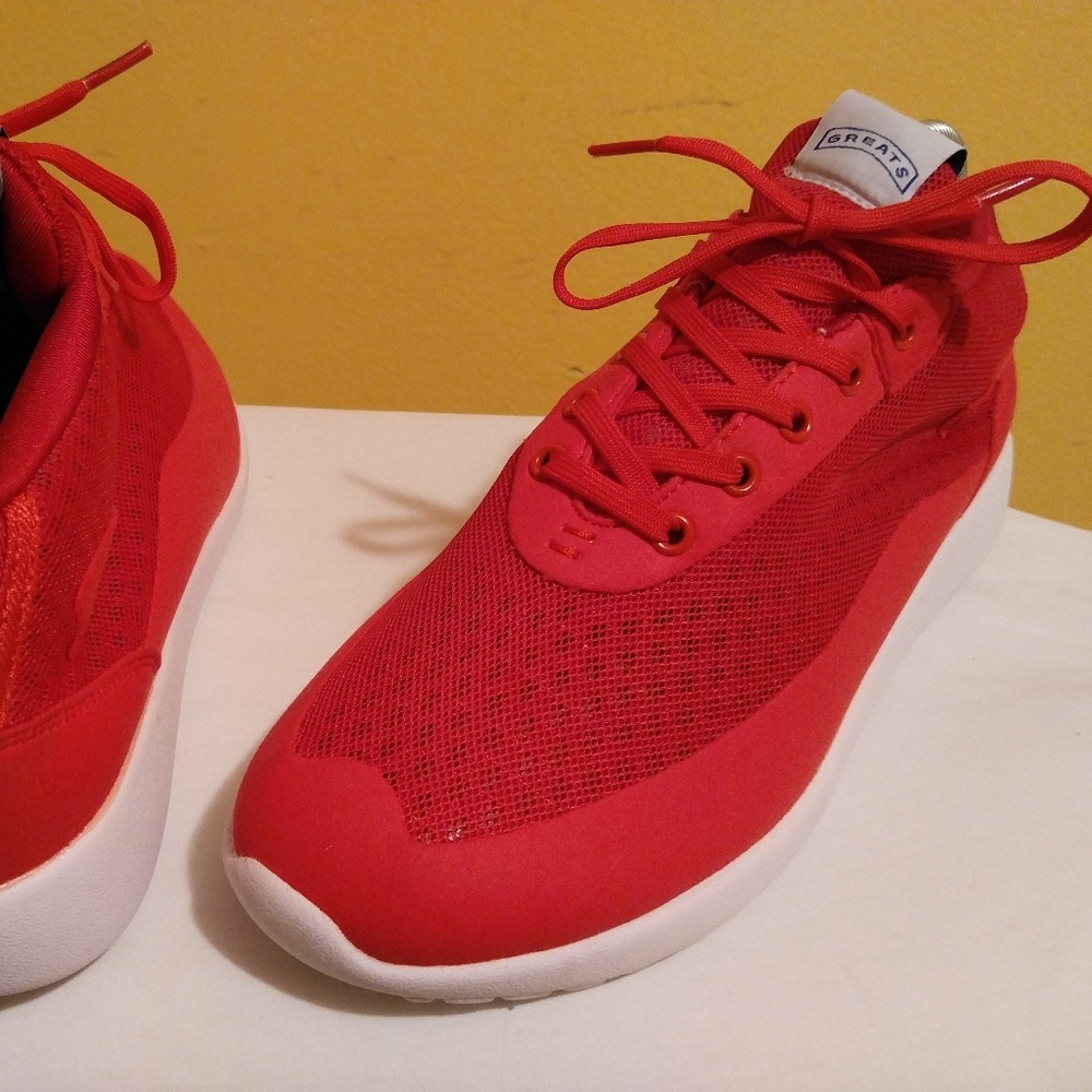 Greats Mens Shoes Sz 8.5 Red